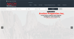 Desktop Screenshot of homesbyavalon.com